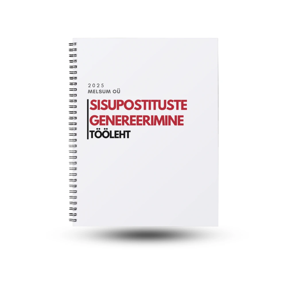 Sisupostituste genereerimine